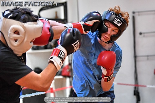 2019-05-29 Milano - pound4pound boxe gym 3153 Vittorio Stiatti vs Giulio Cielo